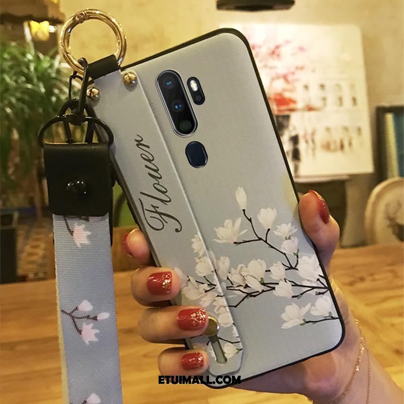 Etui Oppo A9 2020 Kwiaty Sakura Miękki Wiszące Ozdoby Telefon Komórkowy Futerał Sprzedam