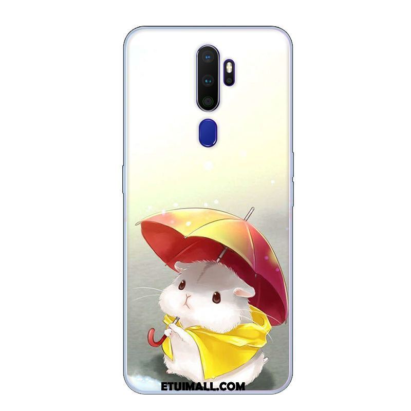 Etui Oppo A9 2020 Mały Miękki Niebieski Tendencja Świeży Pokrowce Sprzedam