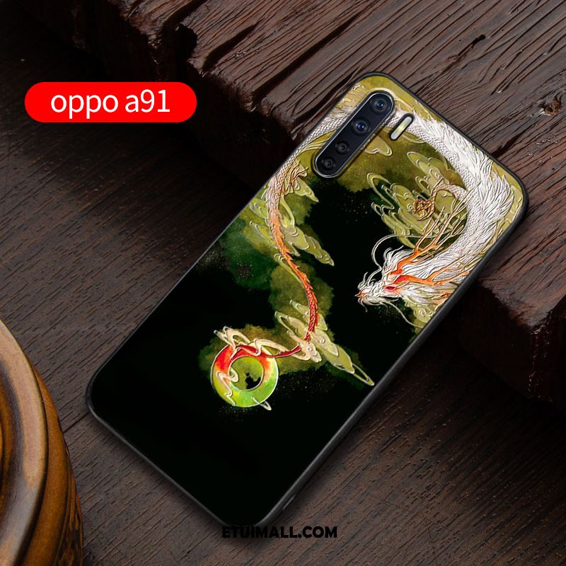 Etui Oppo A91 Niebieski Anti-fall Nowy All Inclusive Telefon Komórkowy Pokrowce Sprzedam