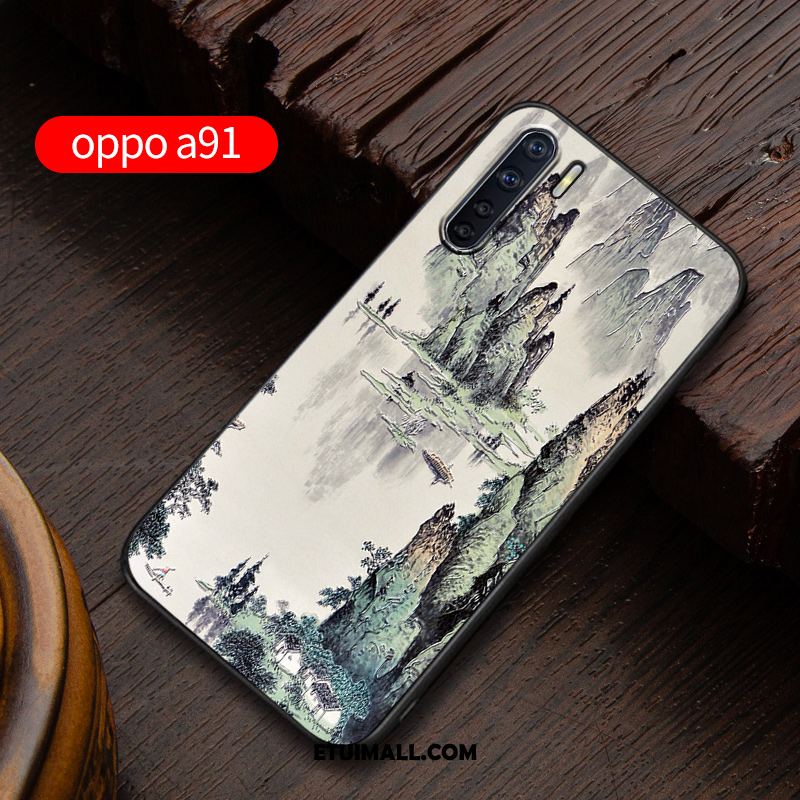 Etui Oppo A91 Niebieski Anti-fall Nowy All Inclusive Telefon Komórkowy Pokrowce Sprzedam