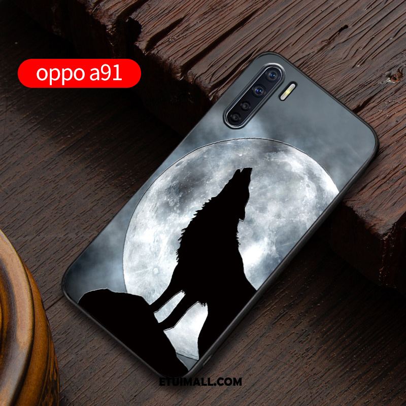 Etui Oppo A91 Niebieski Anti-fall Nowy All Inclusive Telefon Komórkowy Pokrowce Sprzedam