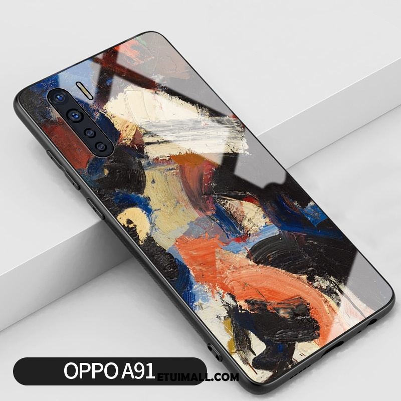 Etui Oppo A91 Osobowość Ochraniacz Tendencja Proste Graffiti Futerał Sklep