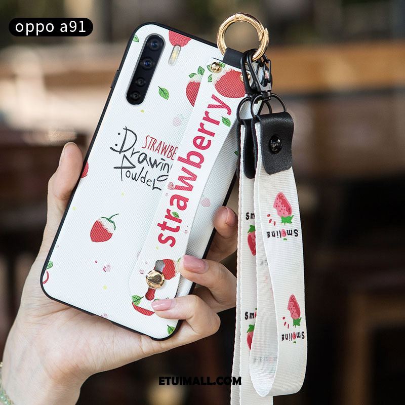 Etui Oppo A91 Telefon Komórkowy Nubuku Tendencja Anti-fall Miękki Pokrowce Oferta