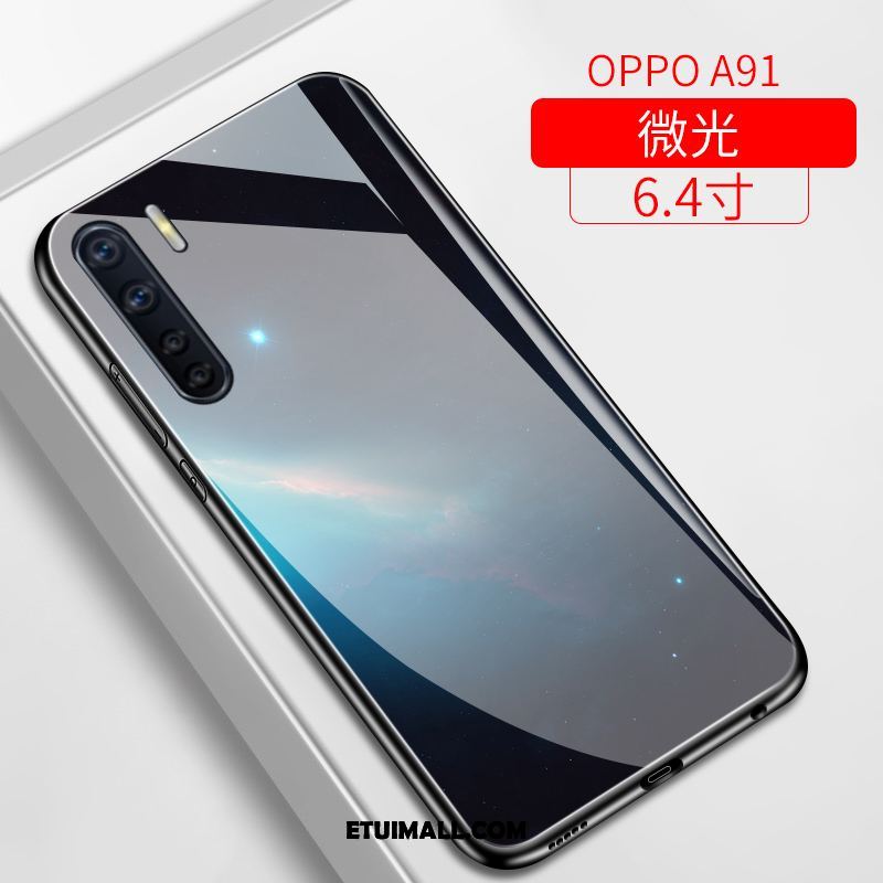 Etui Oppo A91 Telefon Komórkowy Wiatr Szkło Modna Marka Kreatywne Obudowa Tanie