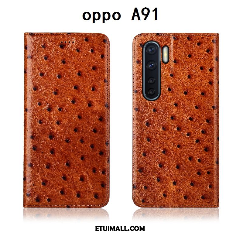 Etui Oppo A91 Wzór Anti-fall All Inclusive Młodzież Skórzany Futerał Futerał Kup