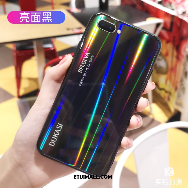 Etui Oppo Ax5 Lustro Tendencja Gradient Niebieski Silikonowe Futerał Sklep