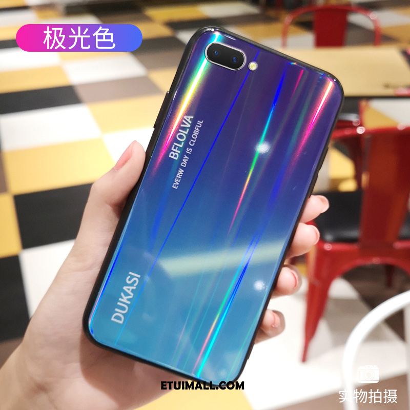 Etui Oppo Ax5 Lustro Tendencja Gradient Niebieski Silikonowe Futerał Sklep