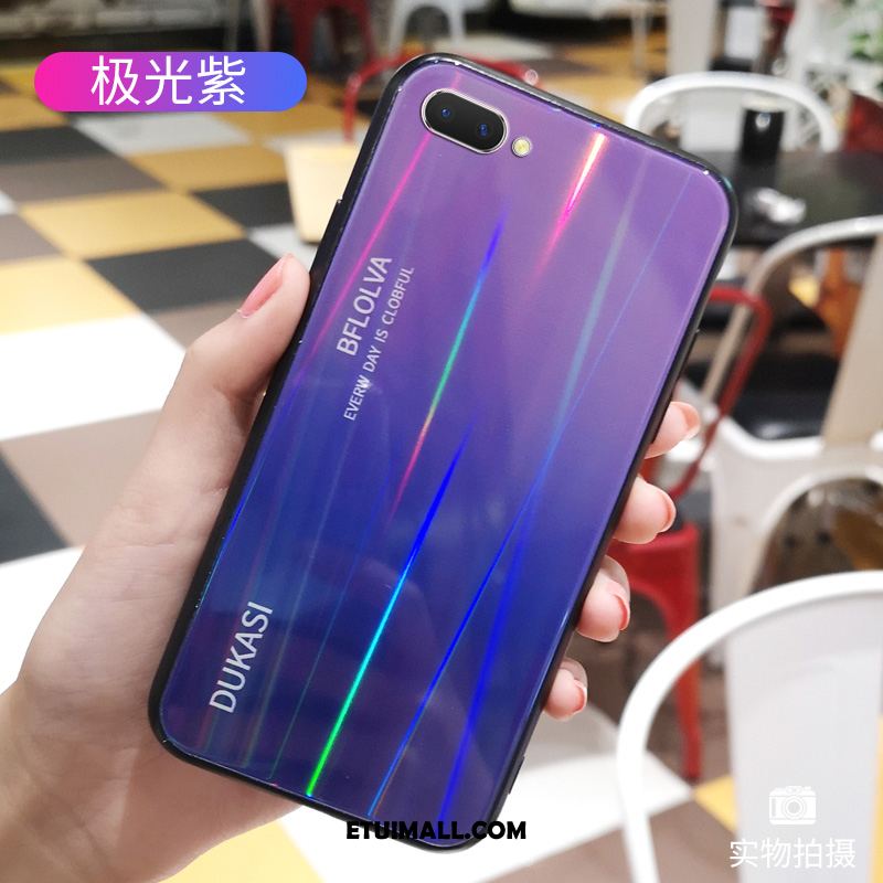 Etui Oppo Ax5 Lustro Tendencja Gradient Niebieski Silikonowe Futerał Sklep