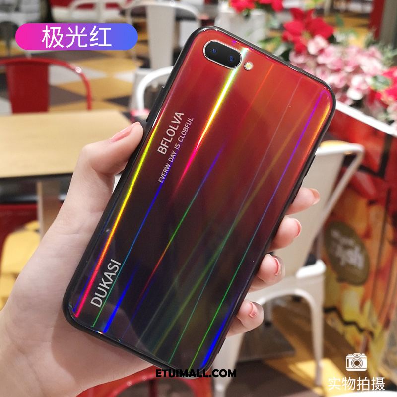 Etui Oppo Ax5 Lustro Tendencja Gradient Niebieski Silikonowe Futerał Sklep