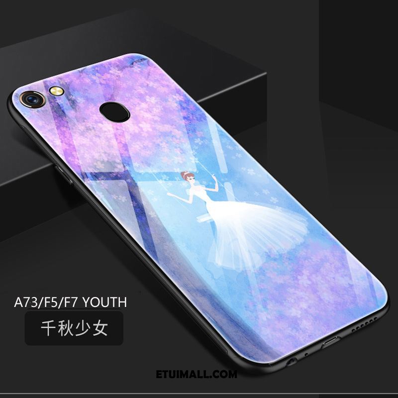 Etui Oppo F5 Youth Ochraniacz Czarny Silikonowe Anti-fall Szkło Hartowane Pokrowce Sklep