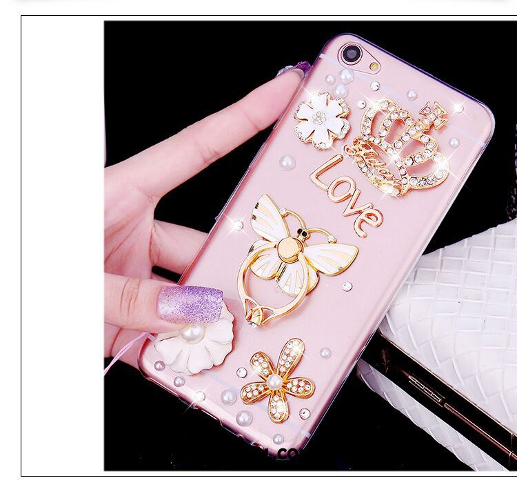 Etui Oppo F7 Anti-fall Telefon Komórkowy Ochraniacz Rhinestone Kreatywne Futerał Kup