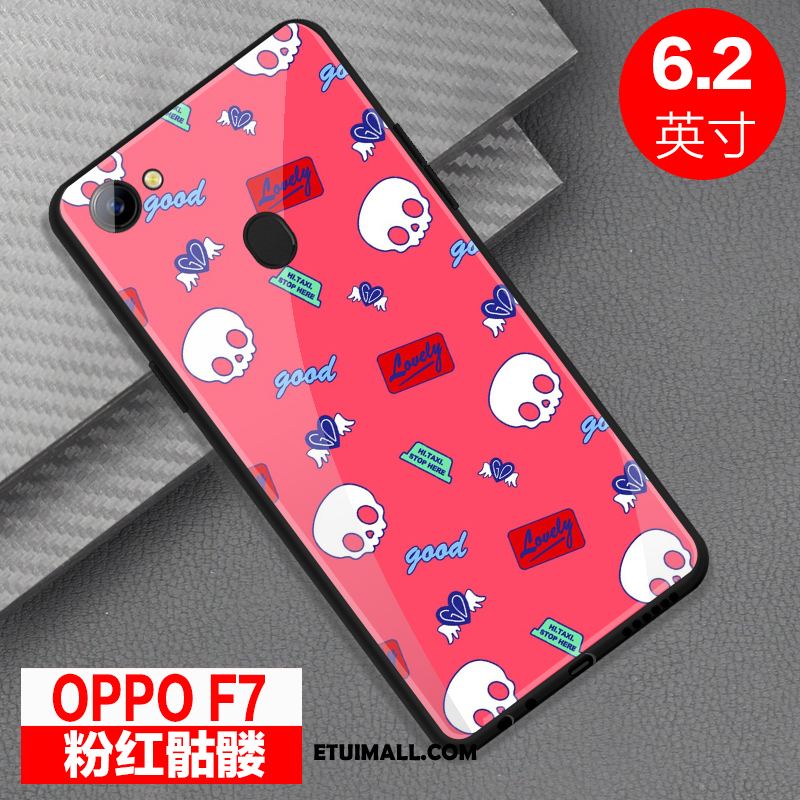 Etui Oppo F7 Ochraniacz Anti-fall Czerwony Telefon Komórkowy Szkło Futerał Sprzedam