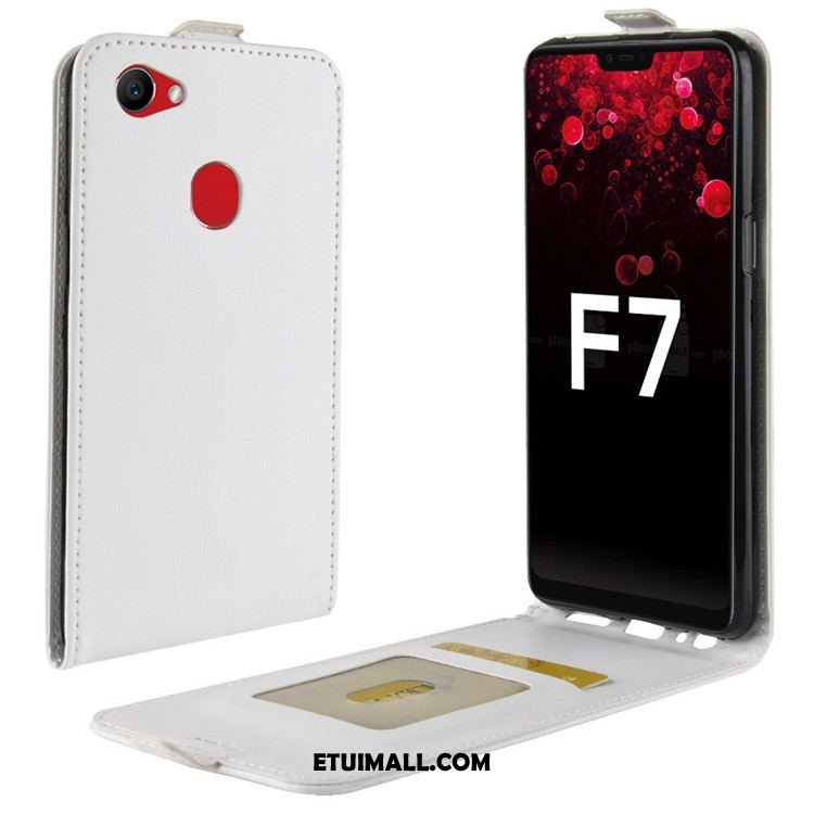 Etui Oppo F7 Ochraniacz Czerwony Telefon Komórkowy Skórzany Futerał Anti-fall Futerał Sklep