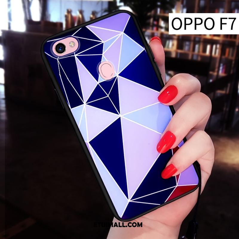 Etui Oppo F7 Telefon Komórkowy Kreatywne Czerwony Ciemno Osobowość Obudowa Na Sprzedaż