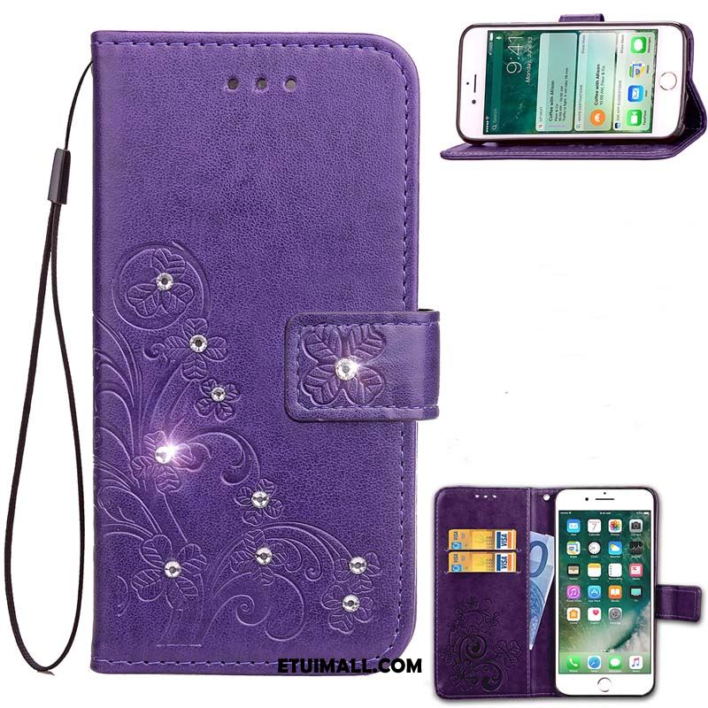 Etui Oppo F9 Starry Skórzany Futerał Tendencja Ochraniacz All Inclusive Niebieski Pokrowce Tanie