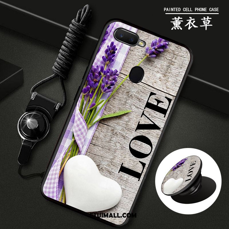 Etui Oppo F9 Tendencja Anti-fall Moda Telefon Komórkowy Niebieski Pokrowce Tanie