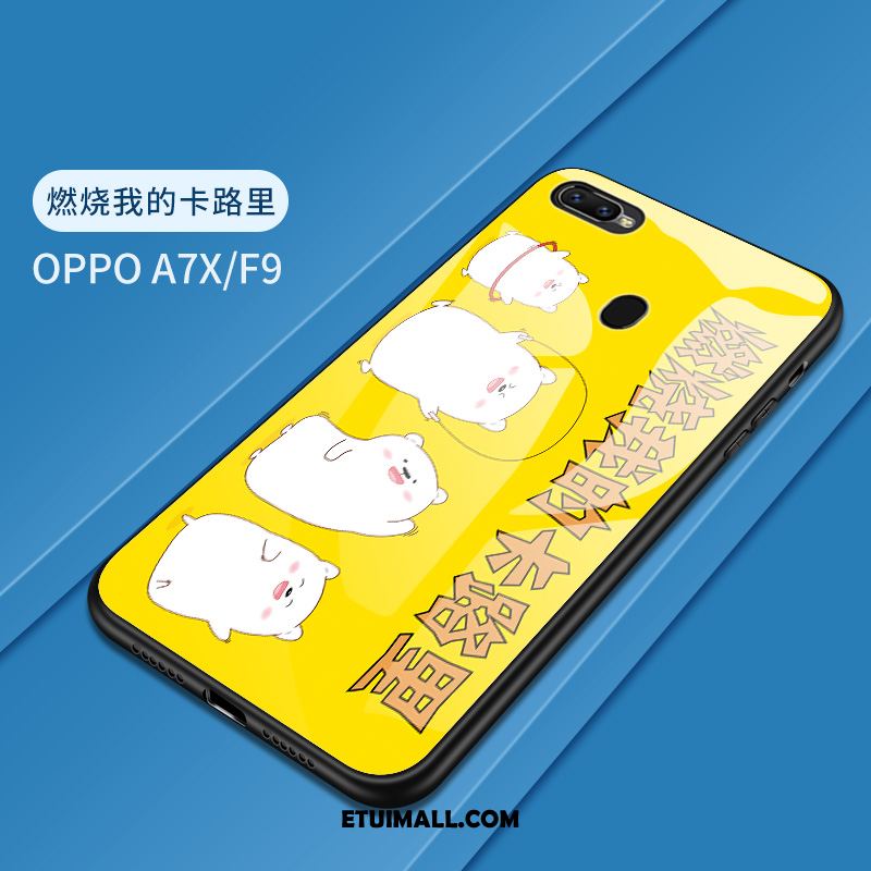 Etui Oppo F9 Tendencja Telefon Komórkowy Kolor Silikonowe Szkło Hartowane Obudowa Sklep