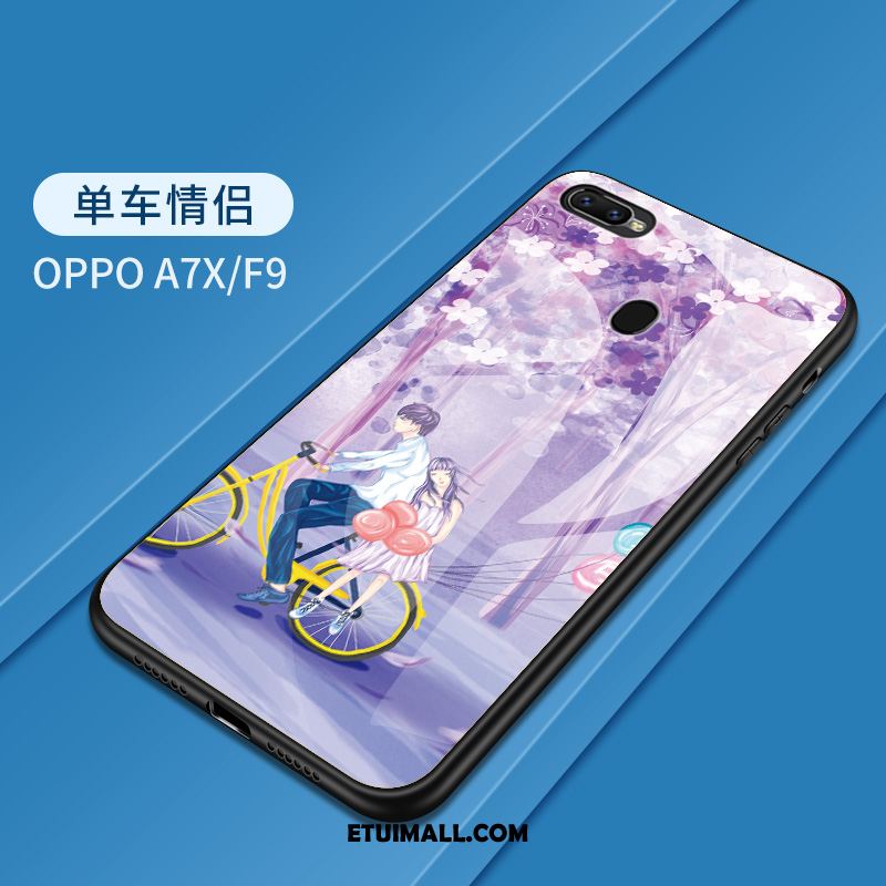 Etui Oppo F9 Tendencja Telefon Komórkowy Kolor Silikonowe Szkło Hartowane Obudowa Sklep