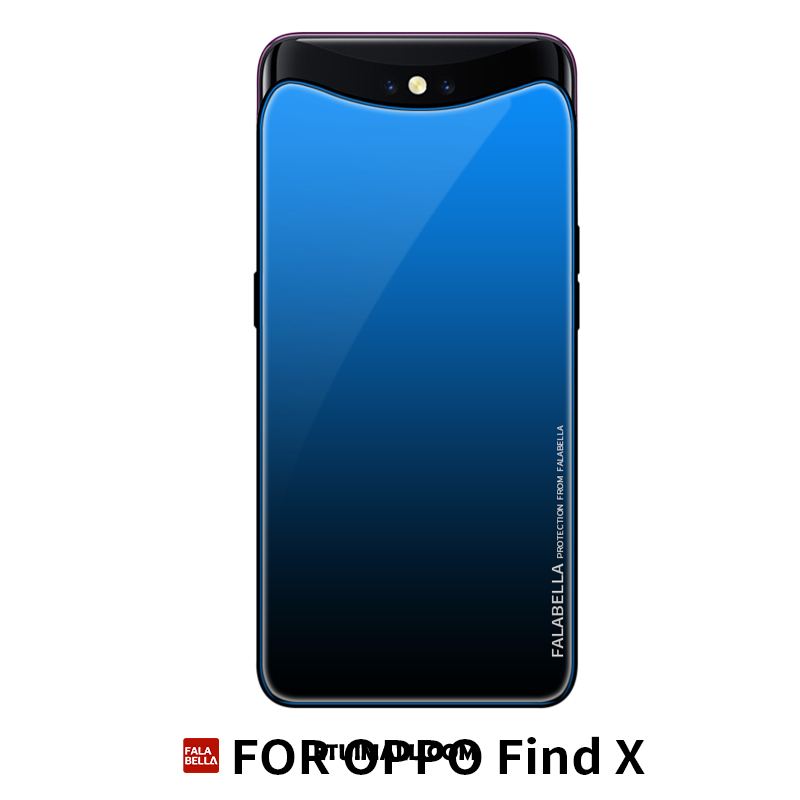 Etui Oppo Find X All Inclusive Telefon Komórkowy Skórzany Futerał Klapa Anti-fall Futerał Tanie