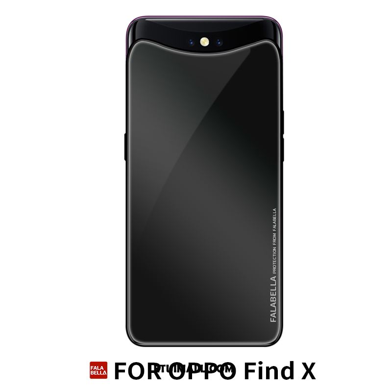 Etui Oppo Find X All Inclusive Telefon Komórkowy Skórzany Futerał Klapa Anti-fall Futerał Tanie