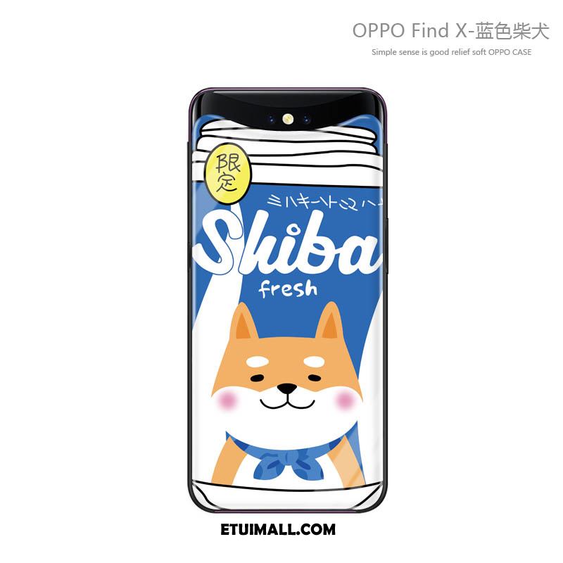 Etui Oppo Find X Modna Marka Anti-fall Silikonowe Miękki Telefon Komórkowy Pokrowce Tanie