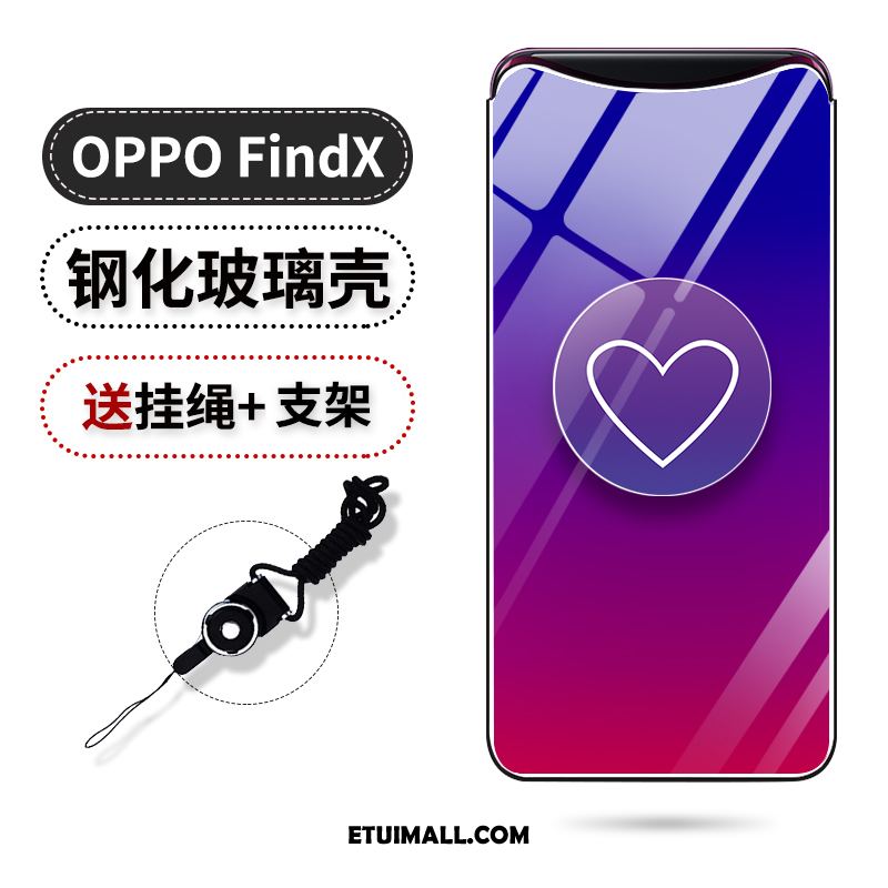 Etui Oppo Find X Telefon Komórkowy Balon Wspornik Tendencja Szkło Futerał Oferta