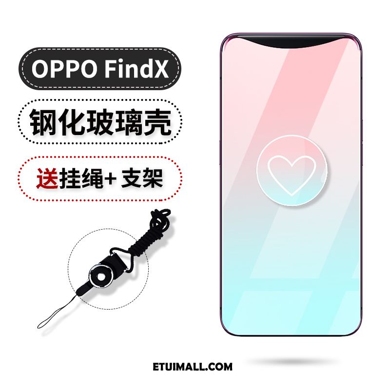 Etui Oppo Find X Telefon Komórkowy Balon Wspornik Tendencja Szkło Futerał Oferta