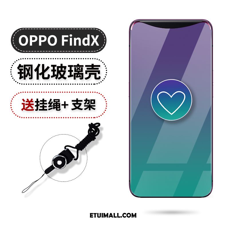 Etui Oppo Find X Telefon Komórkowy Balon Wspornik Tendencja Szkło Futerał Oferta