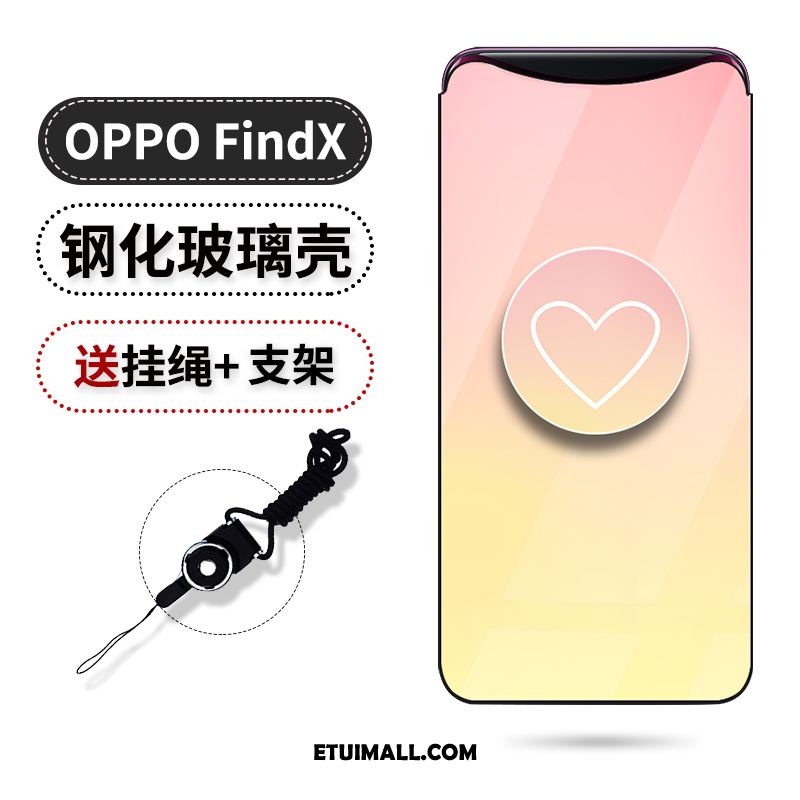 Etui Oppo Find X Telefon Komórkowy Balon Wspornik Tendencja Szkło Futerał Oferta