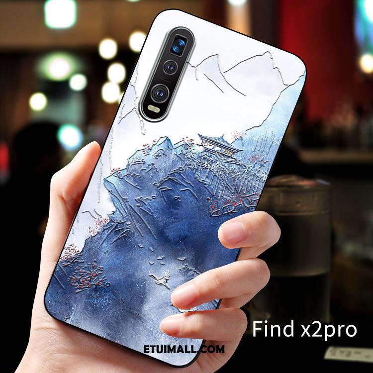 Etui Oppo Find X2 Pro Dostosowane Kreatywne Silikonowe Biały Ochraniacz Pokrowce Sklep