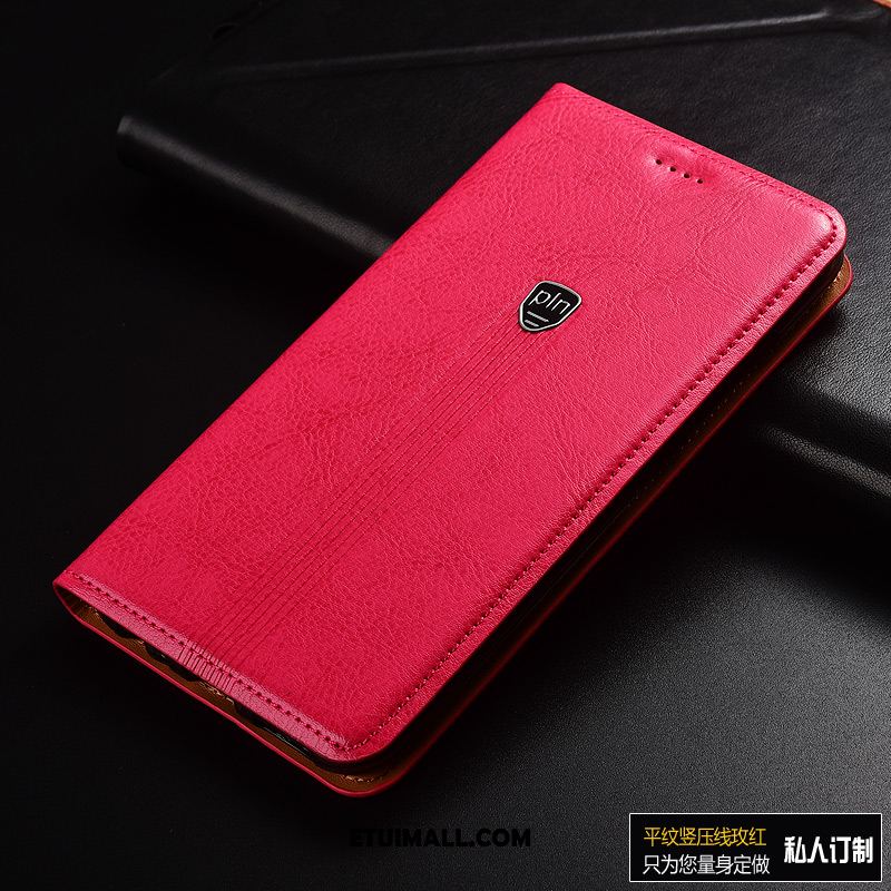 Etui Oppo Find X2 Pro Klapa Skórzany Futerał Anti-fall Różowe Telefon Komórkowy Obudowa Online