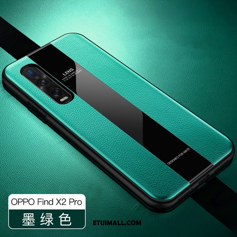 Etui Oppo Find X2 Pro Ochraniacz Czerwony Anti-fall Cienkie Jakość Futerał Online