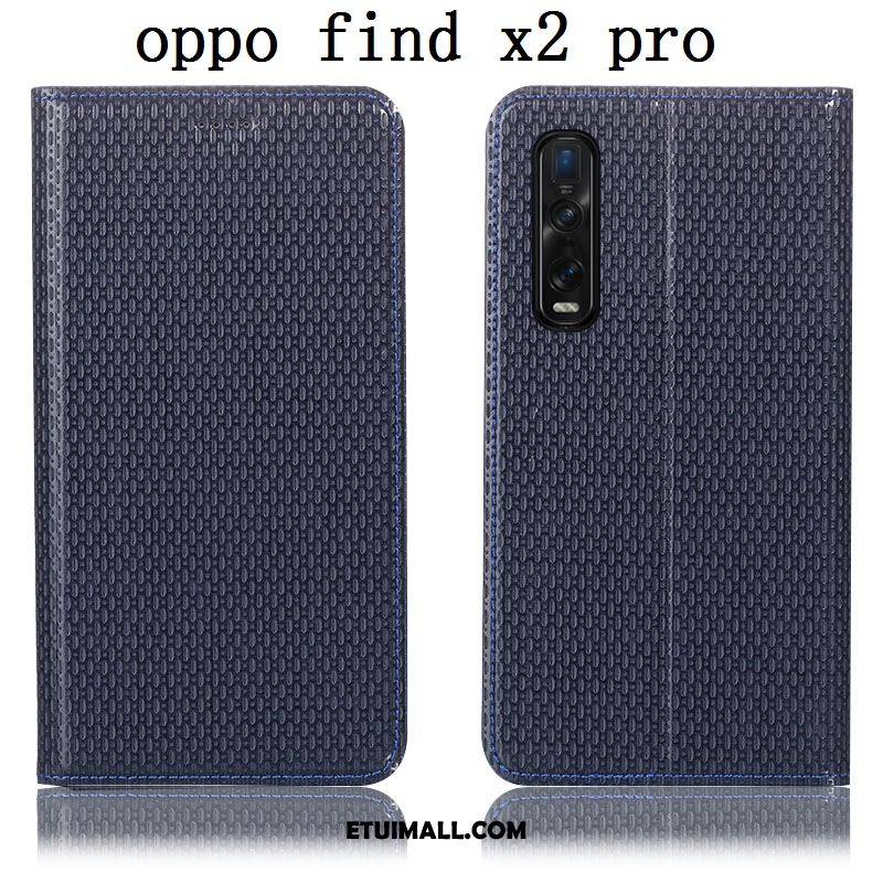 Etui Oppo Find X2 Pro Telefon Komórkowy Wzór Ochraniacz Skórzany Futerał Pokrowce Sklep