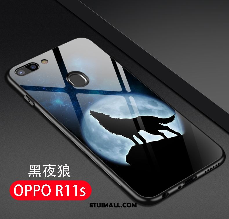 Etui Oppo R11s Kreatywne Szkło Tendencja Osobowość Żółty Obudowa Online