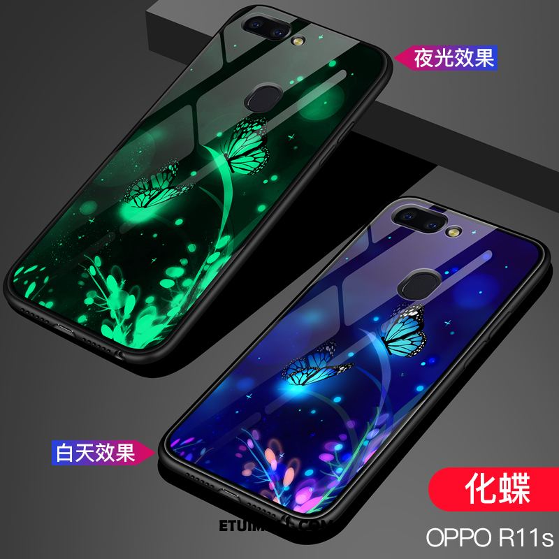 Etui Oppo R11s Szkło Czarny Tendencja Czerwony Netto All Inclusive Pokrowce Sprzedam