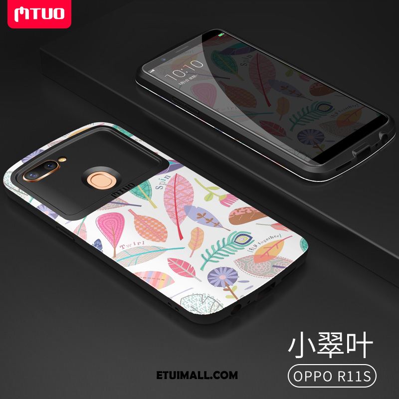 Etui Oppo R11s Trudno Anti-fall Czarny Osobowość All Inclusive Obudowa Tanie