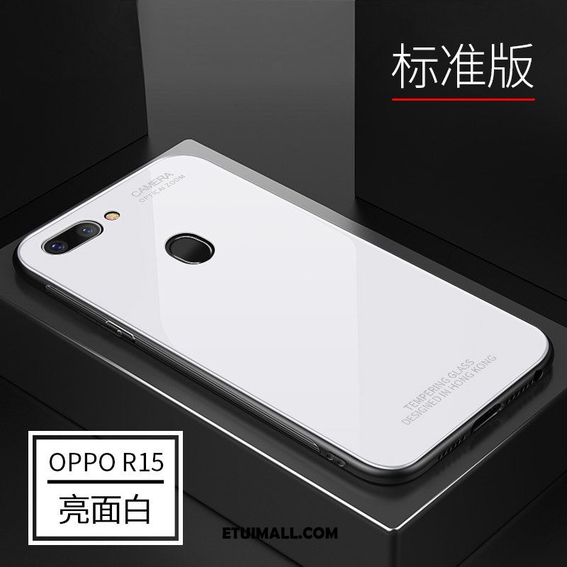 Etui Oppo R15 Cienkie All Inclusive Szkło Hartowane Niebieski Tendencja Obudowa Sklep