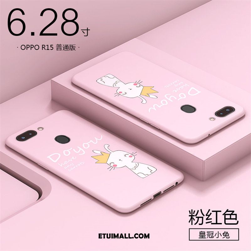 Etui Oppo R15 Ochraniacz Kreatywne Anti-fall Niebieski Miękki Futerał Kup