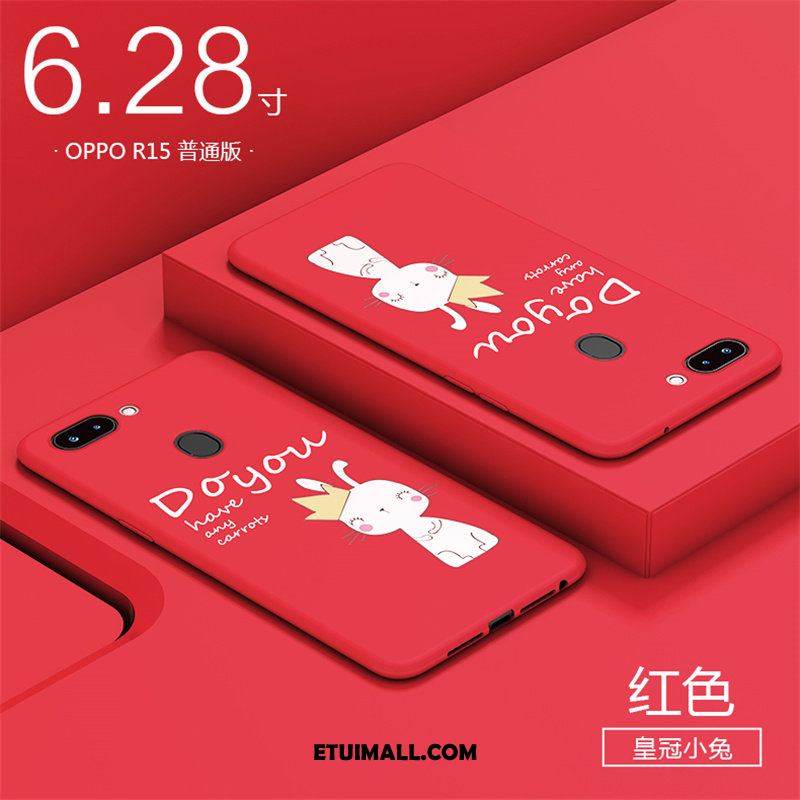 Etui Oppo R15 Ochraniacz Kreatywne Anti-fall Niebieski Miękki Futerał Kup