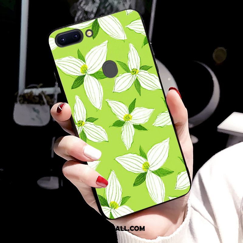 Etui Oppo R15 Pro Chiński Styl Zielony All Inclusive Miękki Kolor Obudowa Sprzedam