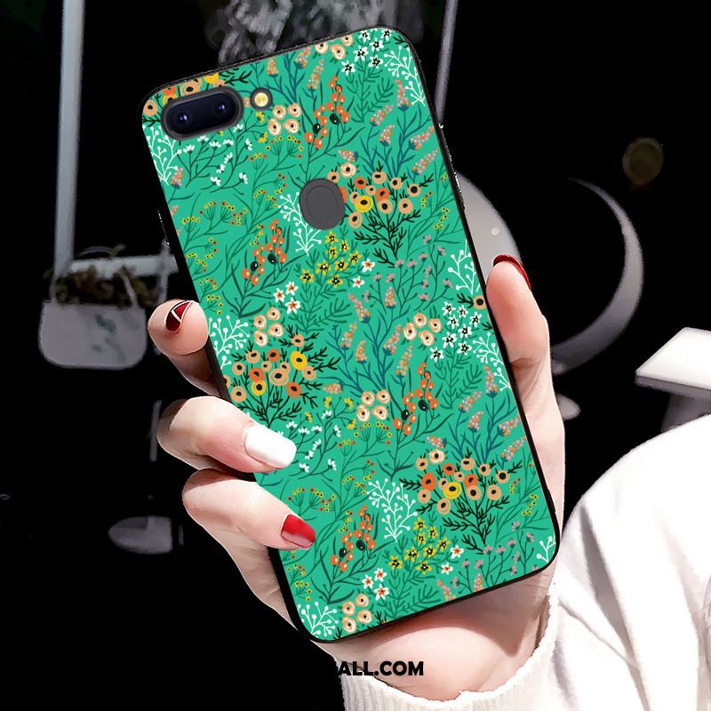 Etui Oppo R15 Pro Chiński Styl Zielony All Inclusive Miękki Kolor Obudowa Sprzedam