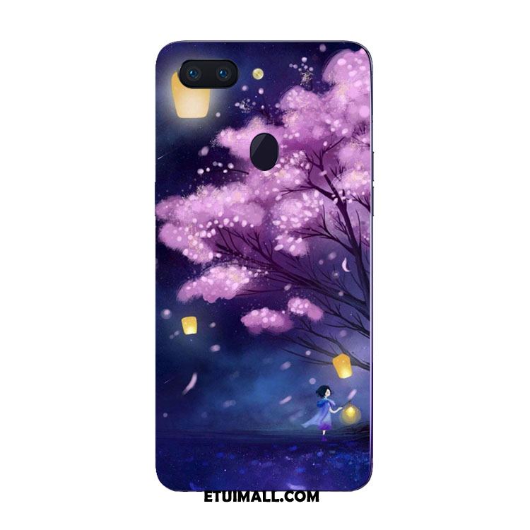 Etui Oppo R15 Pro Piękny Silikonowe Różowe Ochraniacz Sakura Obudowa Sprzedam