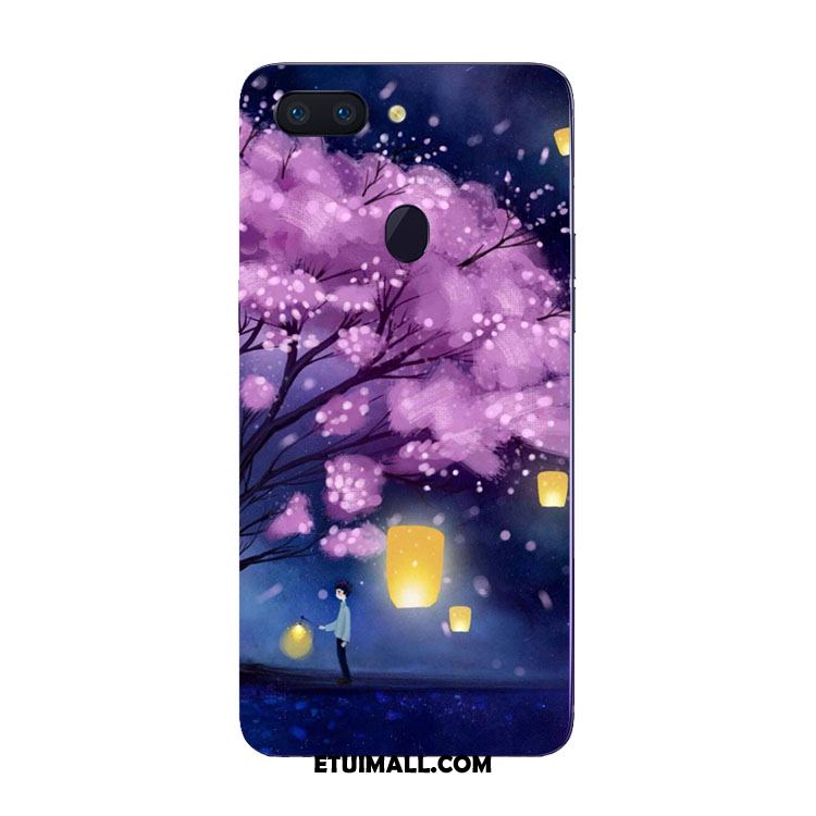 Etui Oppo R15 Pro Piękny Silikonowe Różowe Ochraniacz Sakura Obudowa Sprzedam