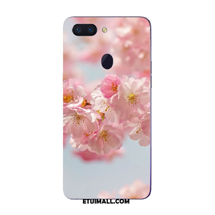 Etui Oppo R15 Pro Piękny Silikonowe Różowe Ochraniacz Sakura Obudowa Sprzedam