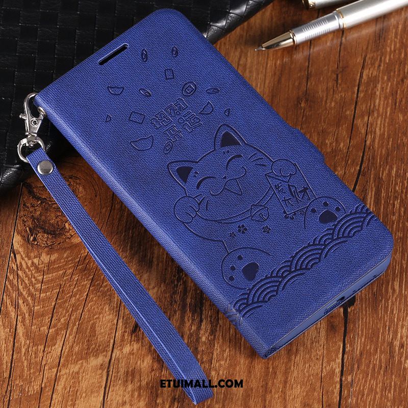 Etui Oppo R15 Pro Psy Nubuku Czarny Ochraniacz Szczęśliwy Futerał Kup