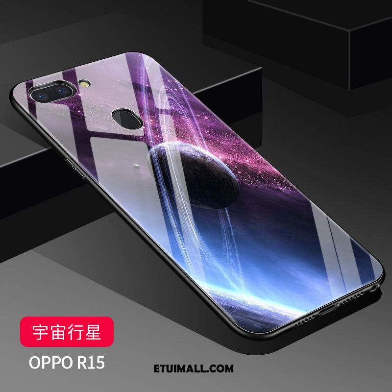 Etui Oppo R15 Silikonowe Ochraniacz Miękki Ciemno Niebieski Anti-fall Pokrowce Sprzedam