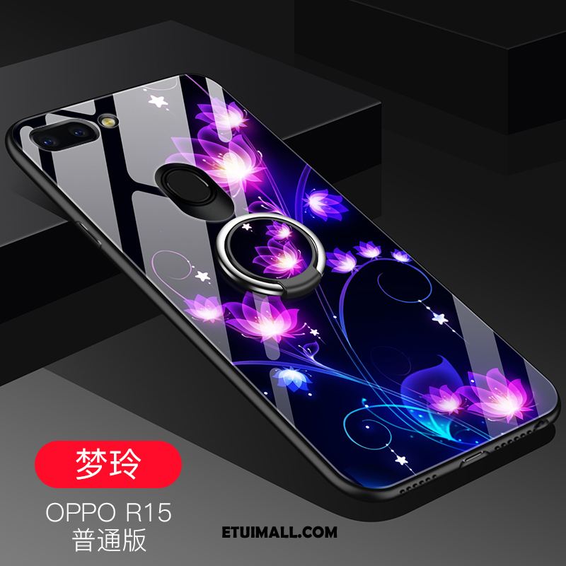 Etui Oppo R15 Silikonowe Szkło Ochraniacz Telefon Komórkowy Niebieski Obudowa Sklep