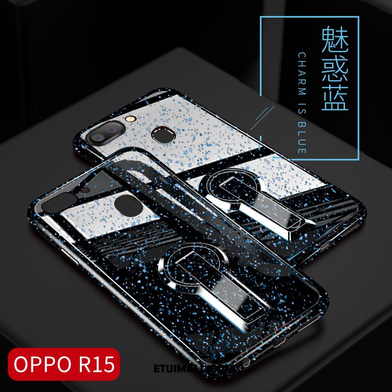 Etui Oppo R15 Tendencja Niebieski Wiszące Ozdoby Nowy Gwiazda Futerał Tanie