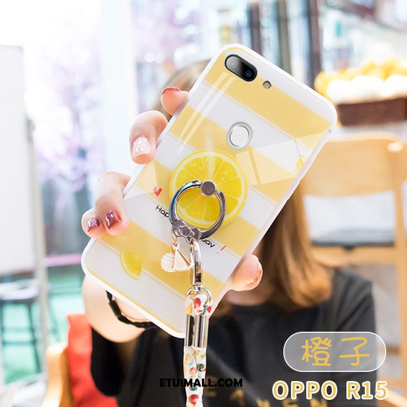 Etui Oppo R15 Zielony Świeży Piękny Ochraniacz Kreskówka Pokrowce Dyskont