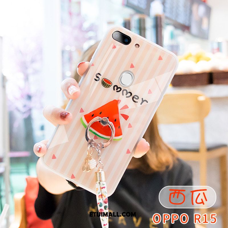 Etui Oppo R15 Zielony Świeży Piękny Ochraniacz Kreskówka Pokrowce Dyskont